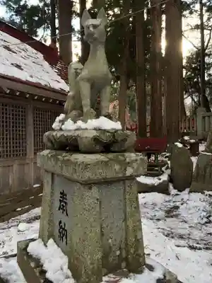 志和古稲荷神社の狛犬