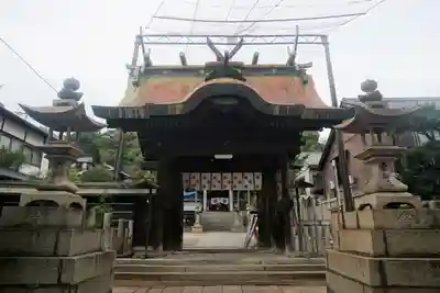 艮神社の山門・神門