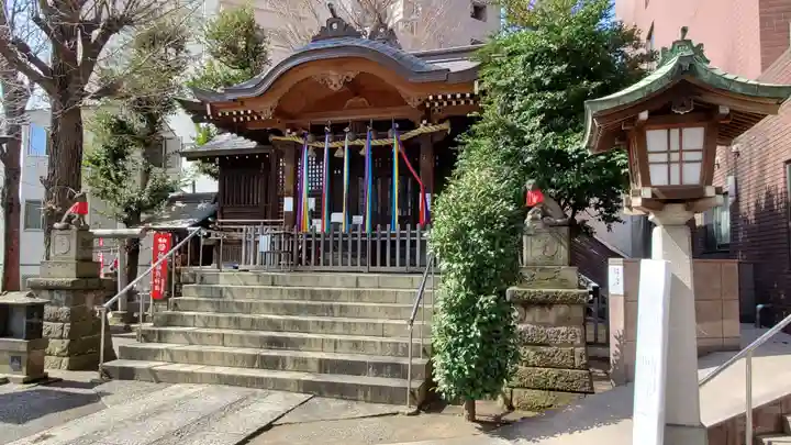 池尻稲荷神社の本殿・本堂