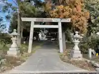 鈴置神社(矢合)の鳥居