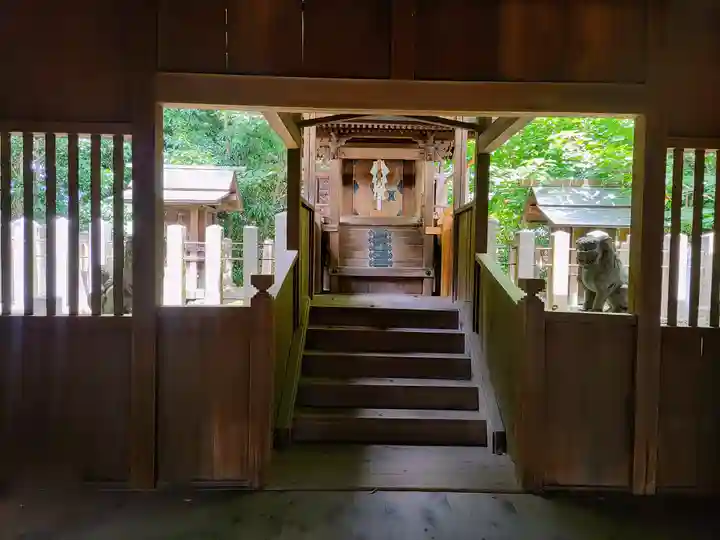 八所神社の本殿・本堂