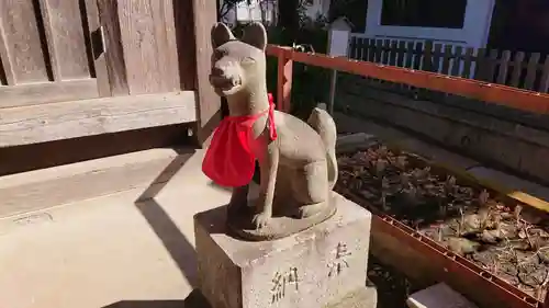 下神明天祖神社の狛犬