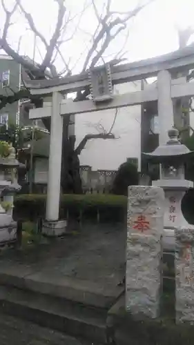 長崎八幡神社の鳥居