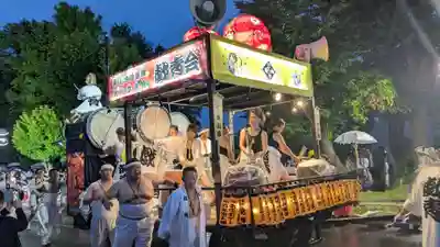 永山神社のお祭り