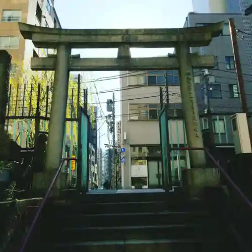 柳森神社の鳥居