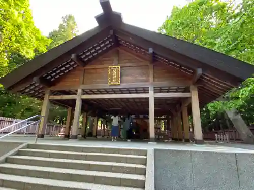 開拓神社の本殿