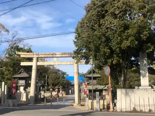 白鳥神社の鳥居