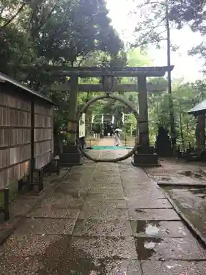 赤坂氷川神社の鳥居