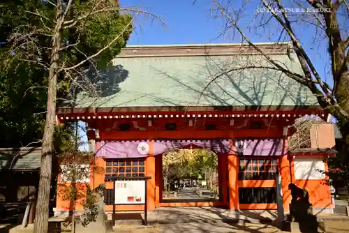 葛飾八幡宮の山門・神門