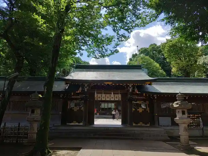 荻窪八幡神社の山門・神門