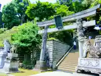 品川神社の鳥居