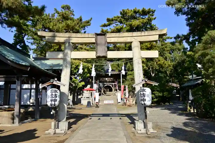 片瀬諏訪神社の鳥居