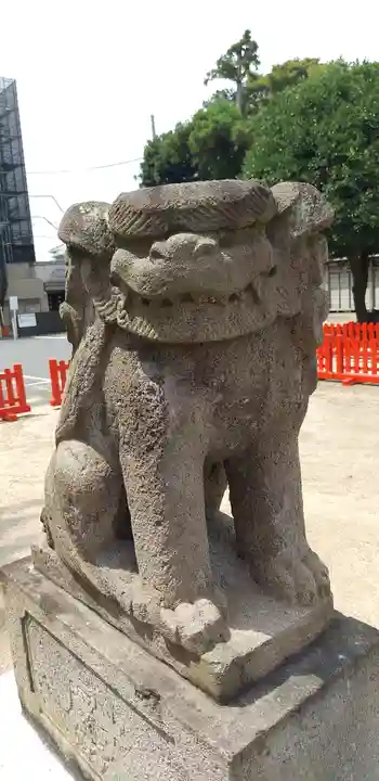 高靇神社の狛犬