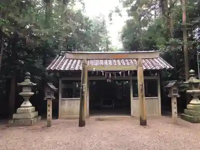 明星神社の本殿・本堂
