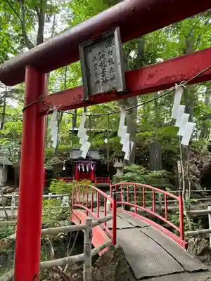 白石神社の鳥居