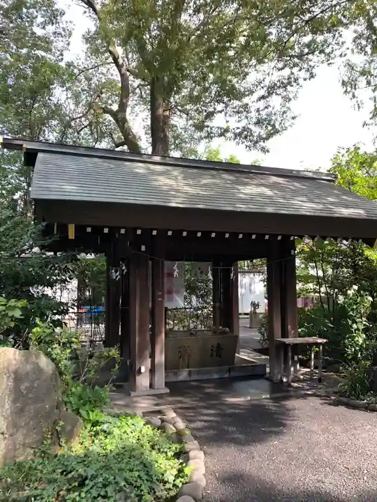 阿佐ヶ谷神明宮の手水舎