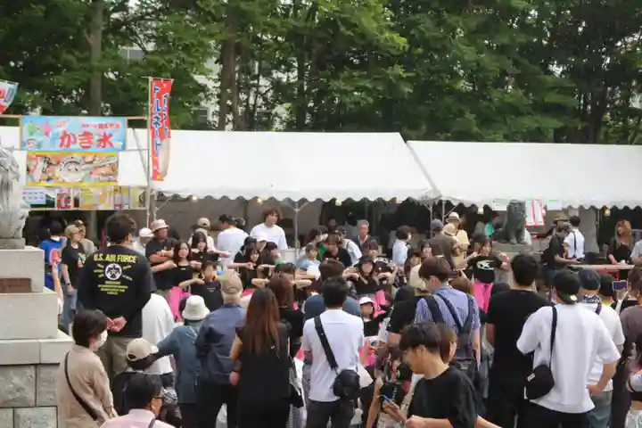 釧路一之宮 厳島神社のお祭り