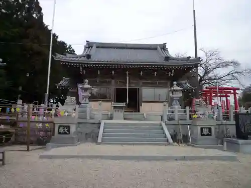 金井神社の本殿・本堂