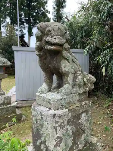 帝跡神社の狛犬