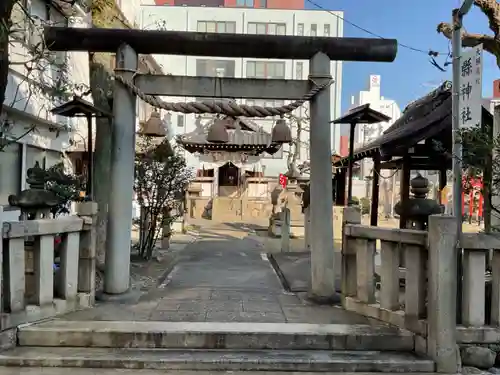 縣神社の鳥居