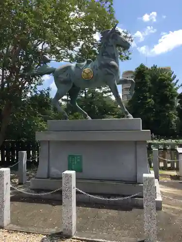 伊賀八幡宮の狛犬