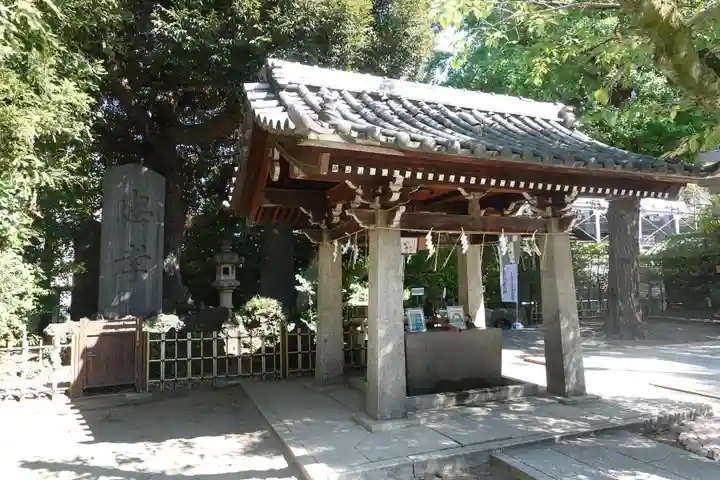 浅間神社の手水舎