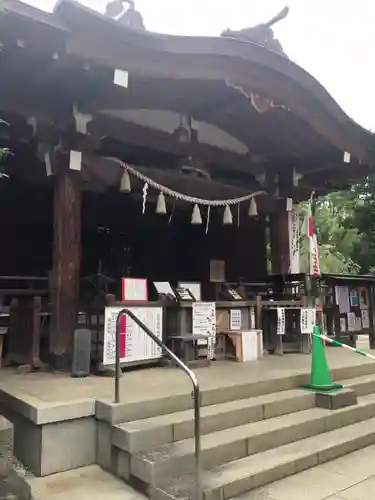 鳩森八幡神社の本殿・本堂