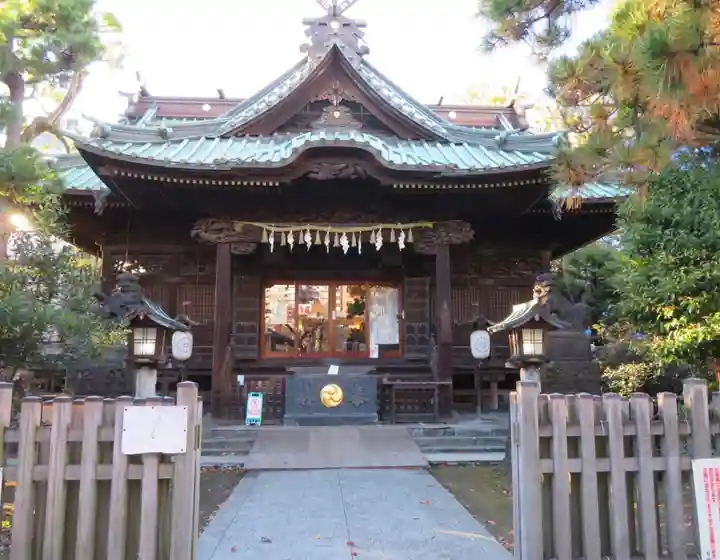 荏原神社の本殿・本堂