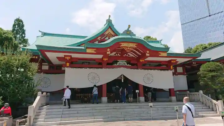 日枝神社の本殿・本堂
