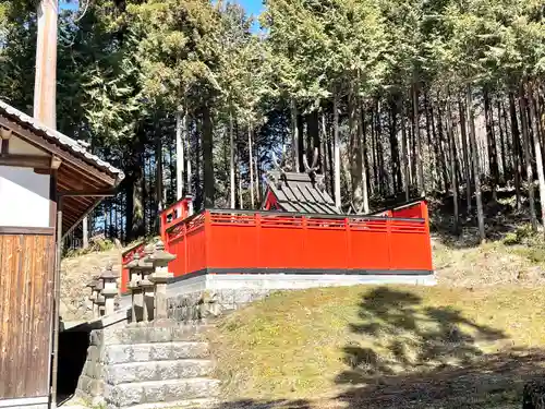 子守神社の本殿