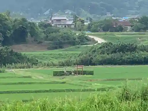 神社(名称不明)の景色