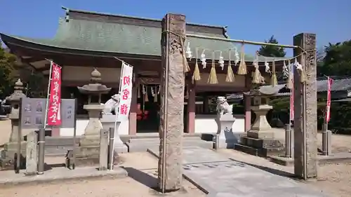 泊神社の鳥居