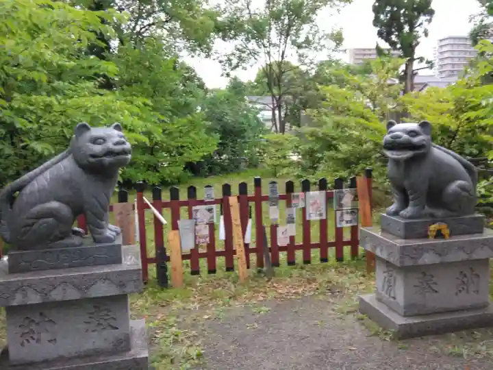 大江神社の狛犬