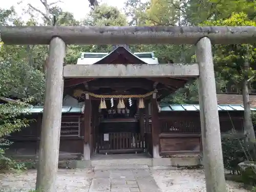 岡崎神社の鳥居