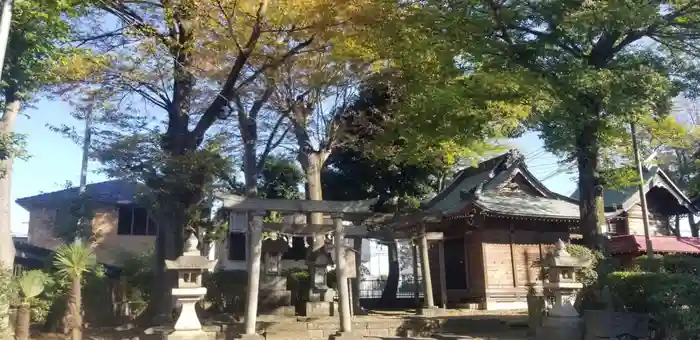 稲荷神社の鳥居