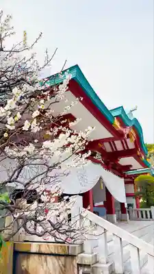 日枝神社の本殿・本堂