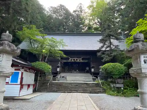 河口浅間神社の本殿・本堂
