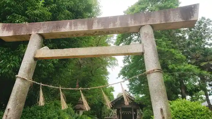 伊久波神社(下三宅)の鳥居