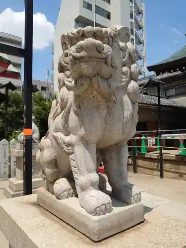 敷津松之宮　大国主神社の狛犬