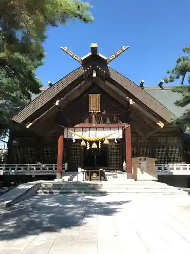 北見神社の本殿