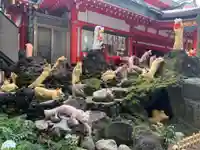 京濱伏見稲荷神社の狛犬