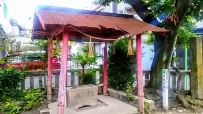 稲荷社（栄生稲荷社）の手水舎