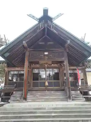 栗沢神社の本殿・本堂