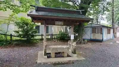 濱名惣社神明宮の手水舎