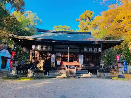 村屋坐弥冨都比売神社の本殿