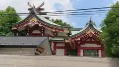 青山熊野神社の本殿