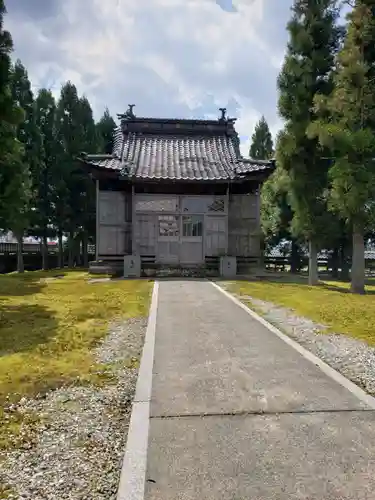 飛騨屋神明社の本殿