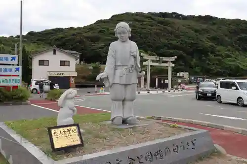 白兎神社の像