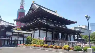 増上寺の本殿・本堂