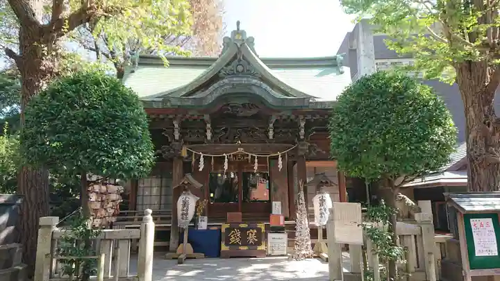 小野照崎神社の本殿・本堂